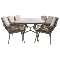 Hartman Benevento Nika 240 x 110 cm tuinset 7-delig