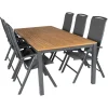 Hartman Sonata 220 Capri 6 verstelbaar tuinset xerix teak  antraciet