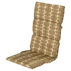 Hartman Tuinkussen hoge rug 123 x 50 x 10 mats mustard