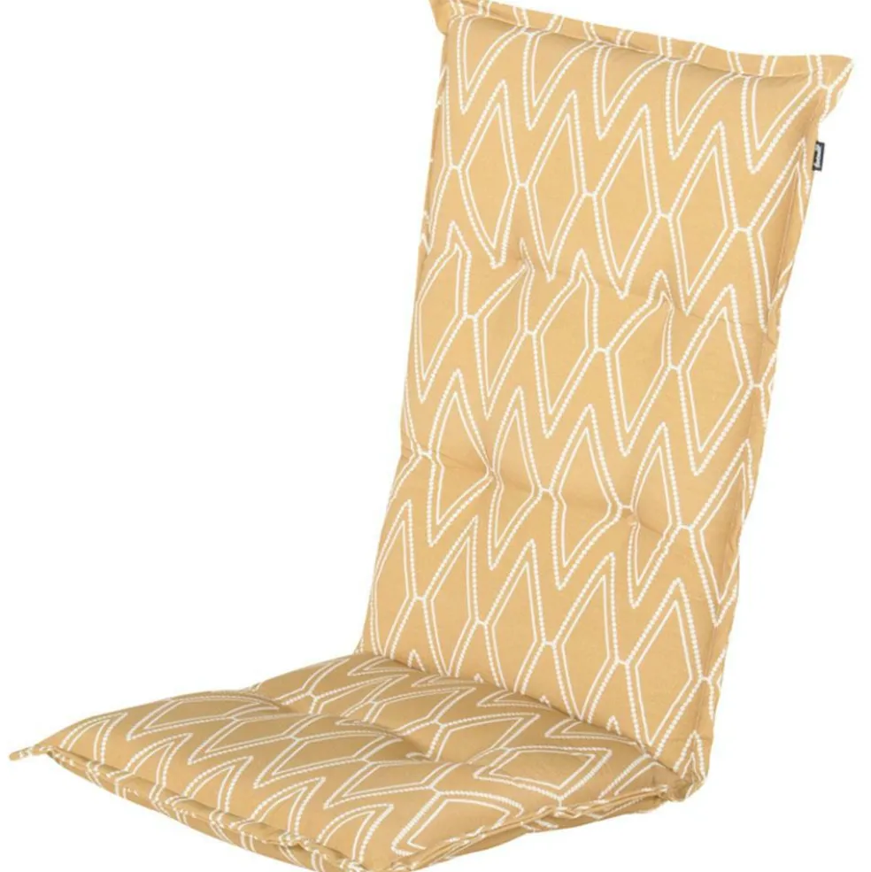 Hartman Tuinkussen hoge rug emma yellow
