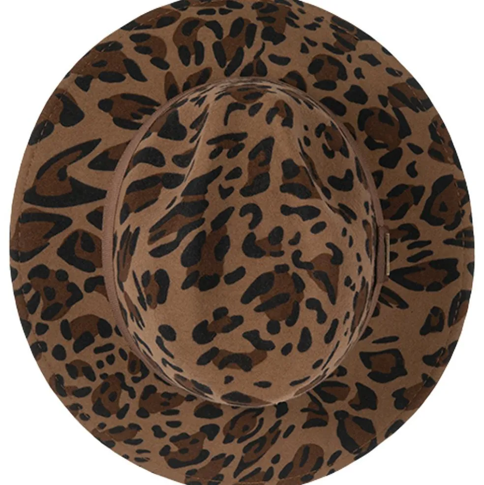 Hatland Cathy hoed dames leopard