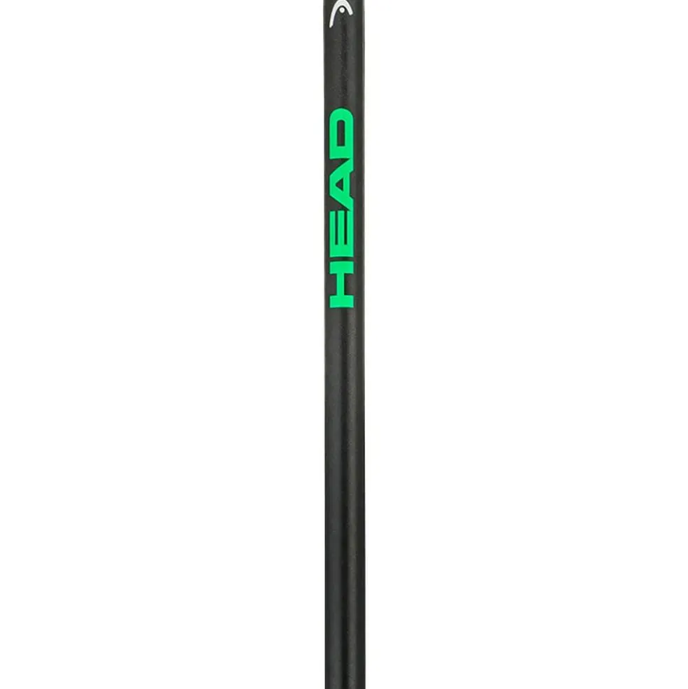 Head Frontside skistokken black green