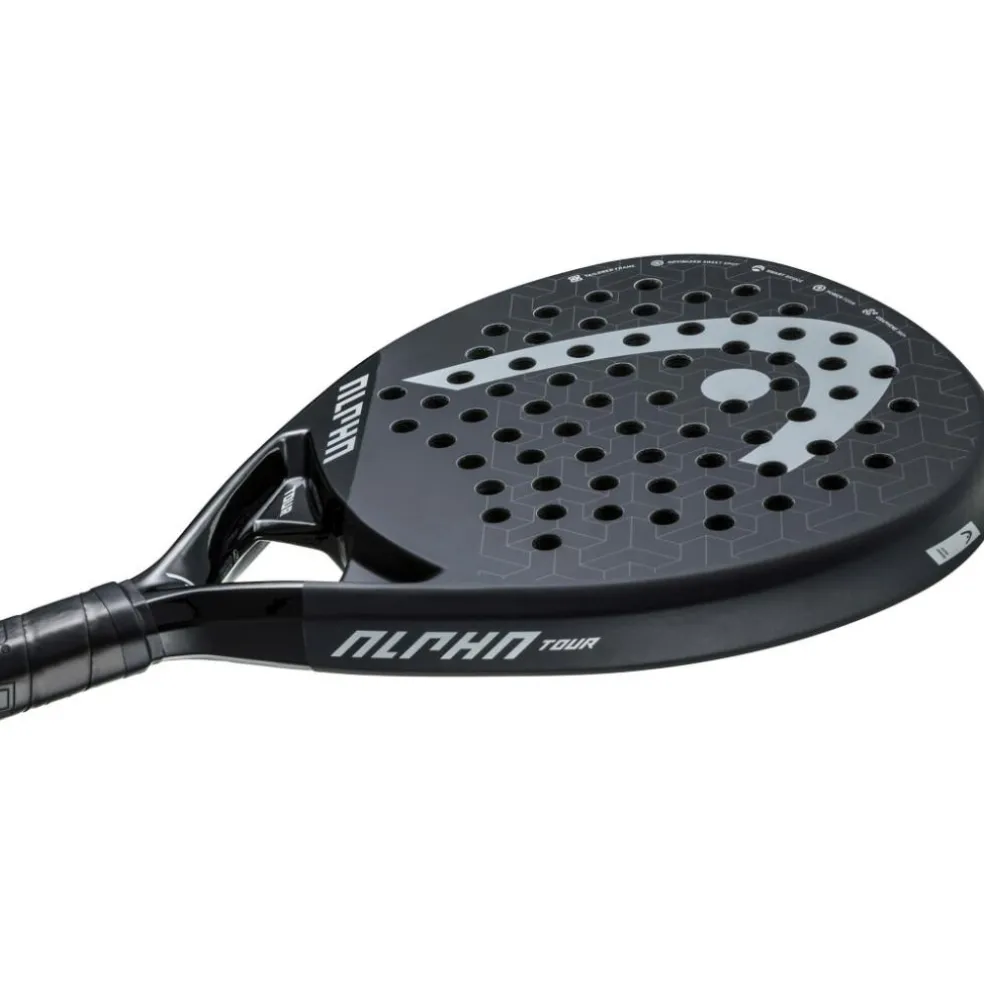 Head Graphene 360+ Alpha Tour padel racket black