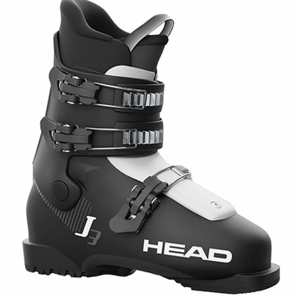 Head J3 skischoenen junior black white