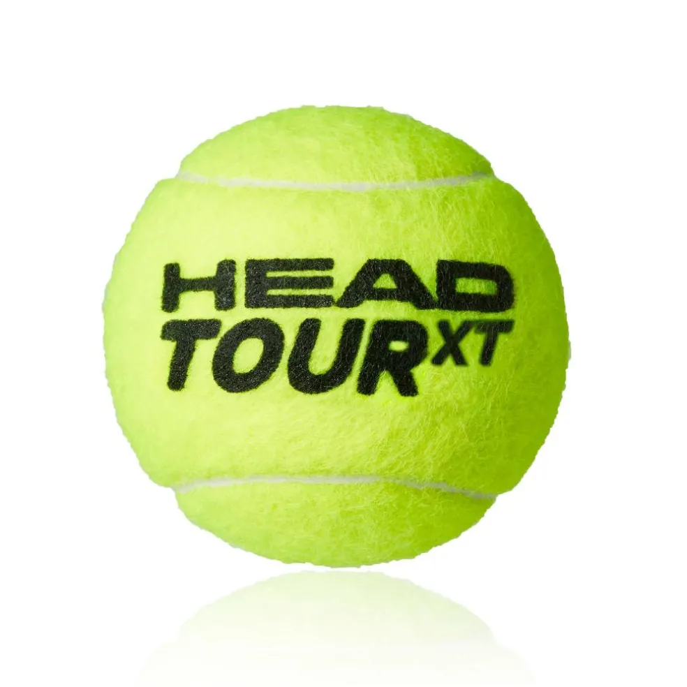 Head TOUR XT tennisballen 4-pack geel