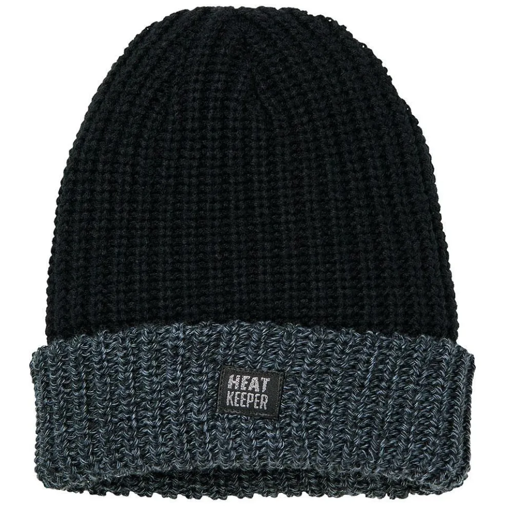 Heatkeeper Thermisch muts heren black grey