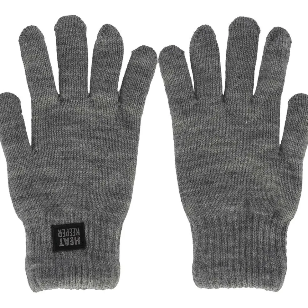 Heatkeeper Thermo handschoenen heren grey