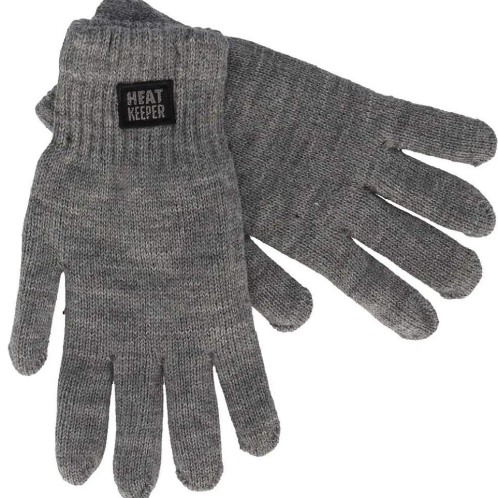 Heatkeeper Thermo handschoenen heren grey