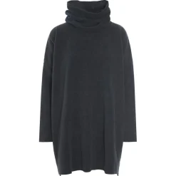 Henriette Steffensen  High Neck sweater dames soft black