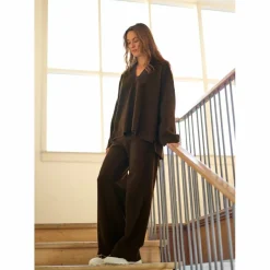 Henriette Steffensen  Pullover sweater dames chokolate