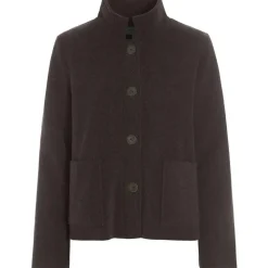 Henriette Steffensen  vest dames chokolate