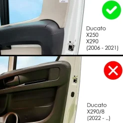 HEOSolution HEOsafe deurslot voor Ducato Jumper Boxer 2006 - 2021