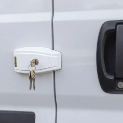 HEOSolution HEOSafe Van Security veiligheidsslot wit per 2  stuks