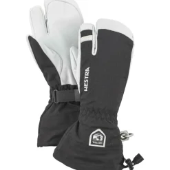 Hestra Army Leather Heli Ski lobster handschoenen black