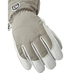 Hestra Heli Ski handschoenen dames khaki offwhite