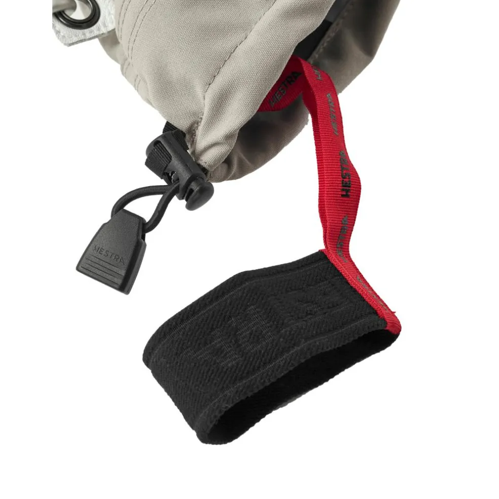Hestra Heli Ski handschoenen dames khaki offwhite