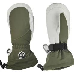 Hestra Heli Ski wanten dames olive off white