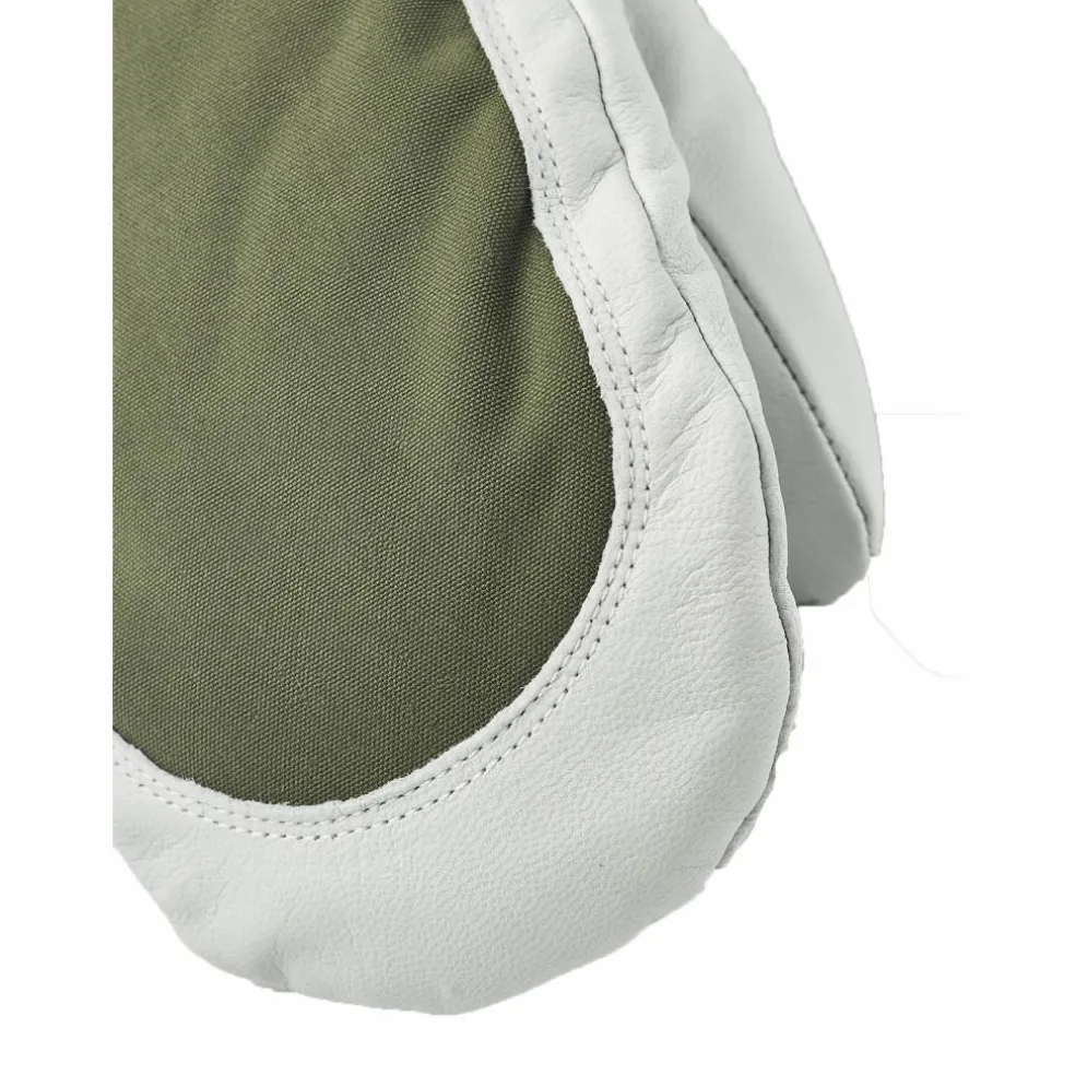 Hestra Heli Ski wanten dames olive off white