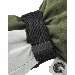 Hestra Heli Ski wanten dames olive off white