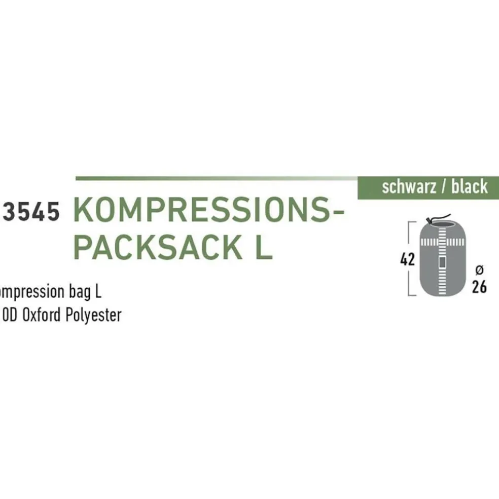 High Peak Compression L opberghoes black