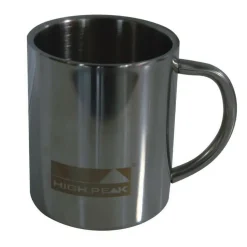 High Peak  Dubbelwandige mok 300 ml zwart