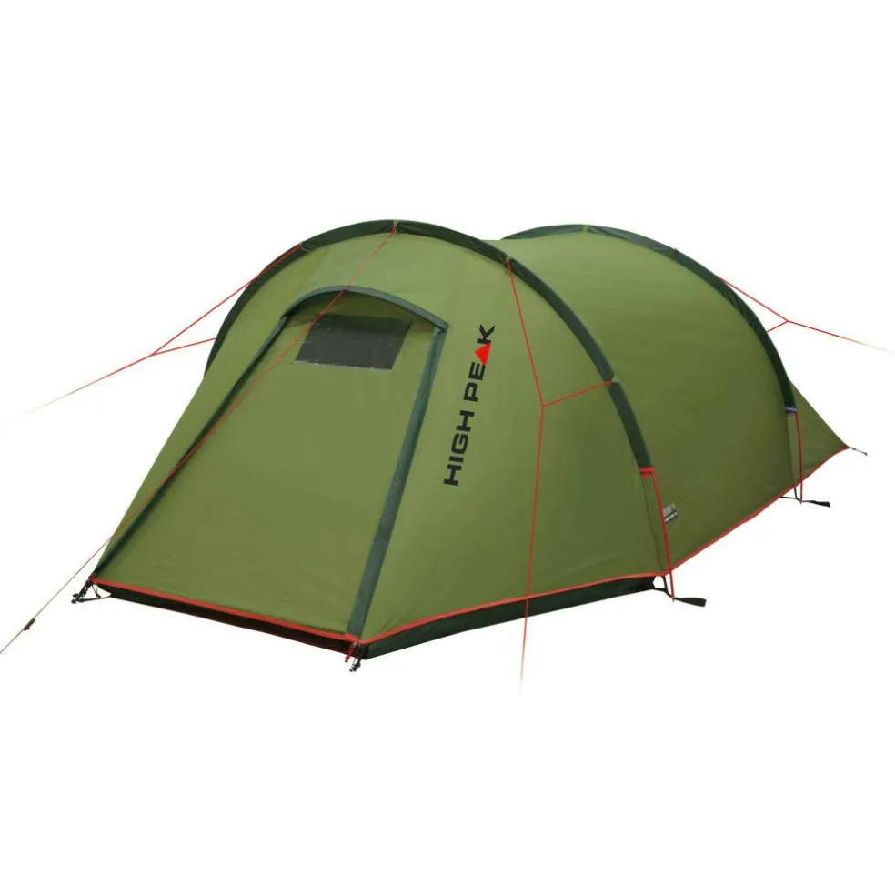 High Peak Kite 3 LW lichtgewicht tunneltent pesto red