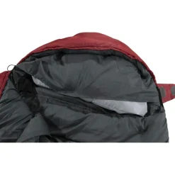 High Peak Redwood 3 mummy slaapzak dark red grey