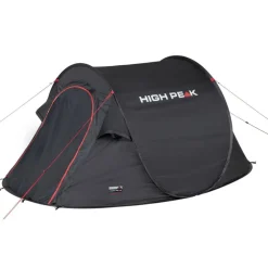 High Peak  Vision 2 pop up tent black