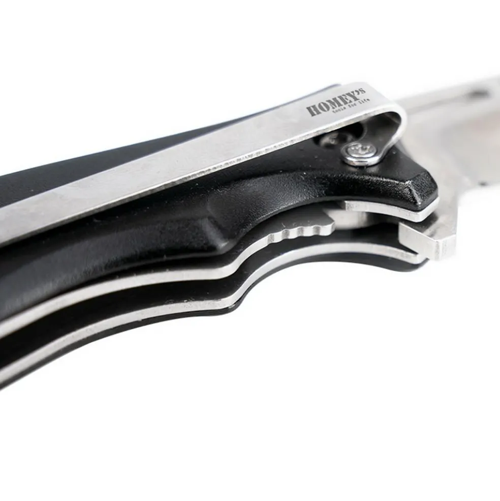 Homey's Amelia On The Road zakmes zwart zilver