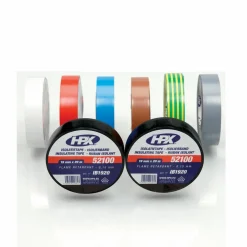 HPX 52100 isolatietape bruin 19 mm x 20 meter