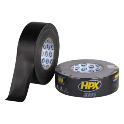 HPX Pantsertape zwart 48 mm x 50 meter