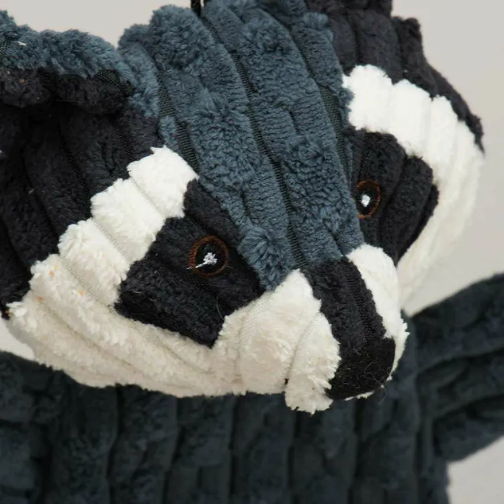 HuggleHounds HuggleFlattie Reggie Raccoon hondenspeelgoed