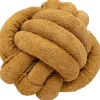 HuggleHounds Huggle-Hide Natural Leather Ball Large hondenspeelgoed