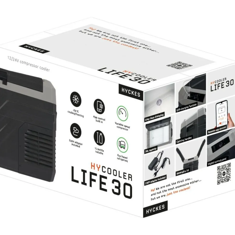 Hyckes HyCooler Life 30 compressor koelbox