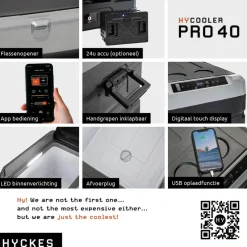 Hyckes HyCooler Pro 40 compressor koelbox