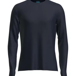 Icebreaker 125 Cool-Lite Sphere III LS shirt heren midnight  navy heather