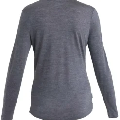 Icebreaker 125 Cool-Lite Sphere III LS thermos dames midnight  navy heather