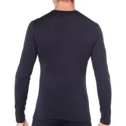Icebreaker 200 Oasis LS thermoshirt heren black