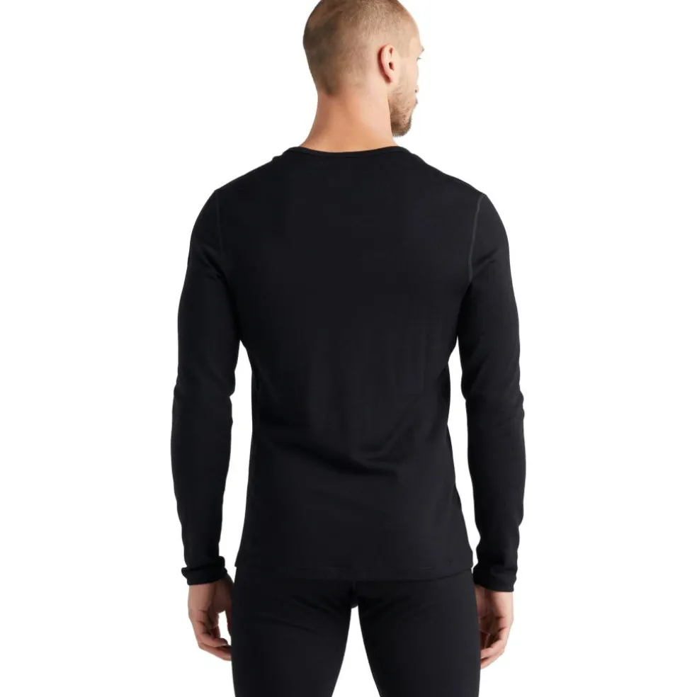 Icebreaker 260 Tech LS thermoshirt heren black