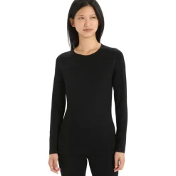 Icebreaker 260 Tech LS thermoshirt dames black