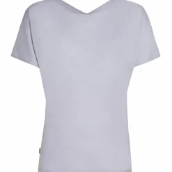 Icebreaker Drayden Reversible shirt dames grey quartz