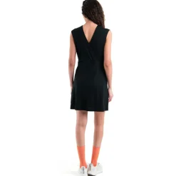 Icebreaker Merino 200 Granary jurk dames black