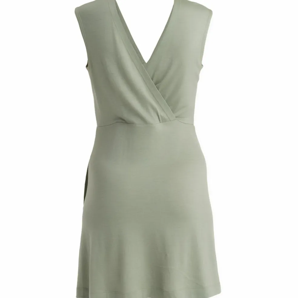 Icebreaker Merino 200 Granary jurk dames lichen