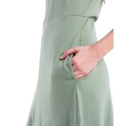 Icebreaker Merino 200 Granary jurk dames lichen