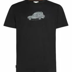 Icebreaker Merino 150 Tech Lite Cosy Camper shirt heren black