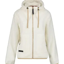 Icepeak Aalet fleece vest dames white