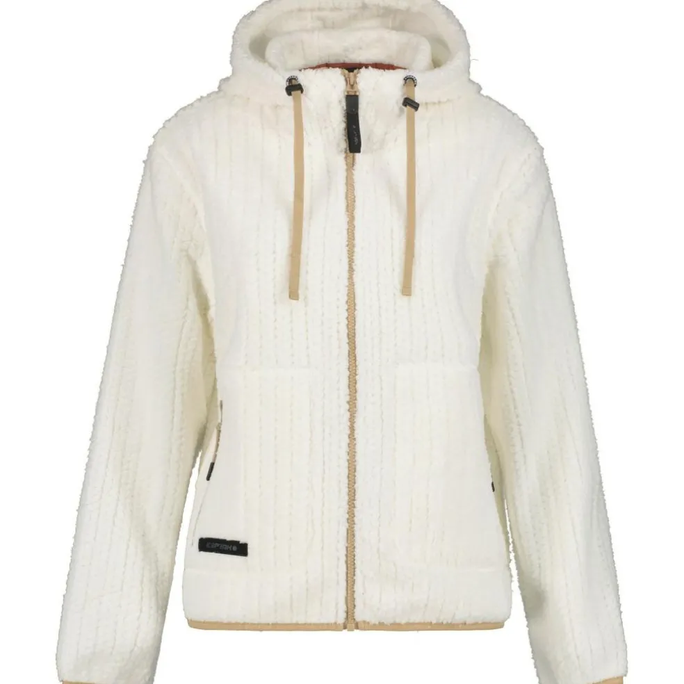 Icepeak Aalet fleece vest dames white