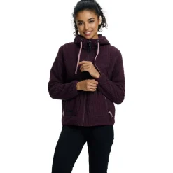 Icepeak Aalet fleece vest dames purple