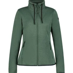 Icepeak Addison fleece vest dames green