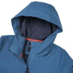 Icepeak Alamosa parka softshell jas dames blue